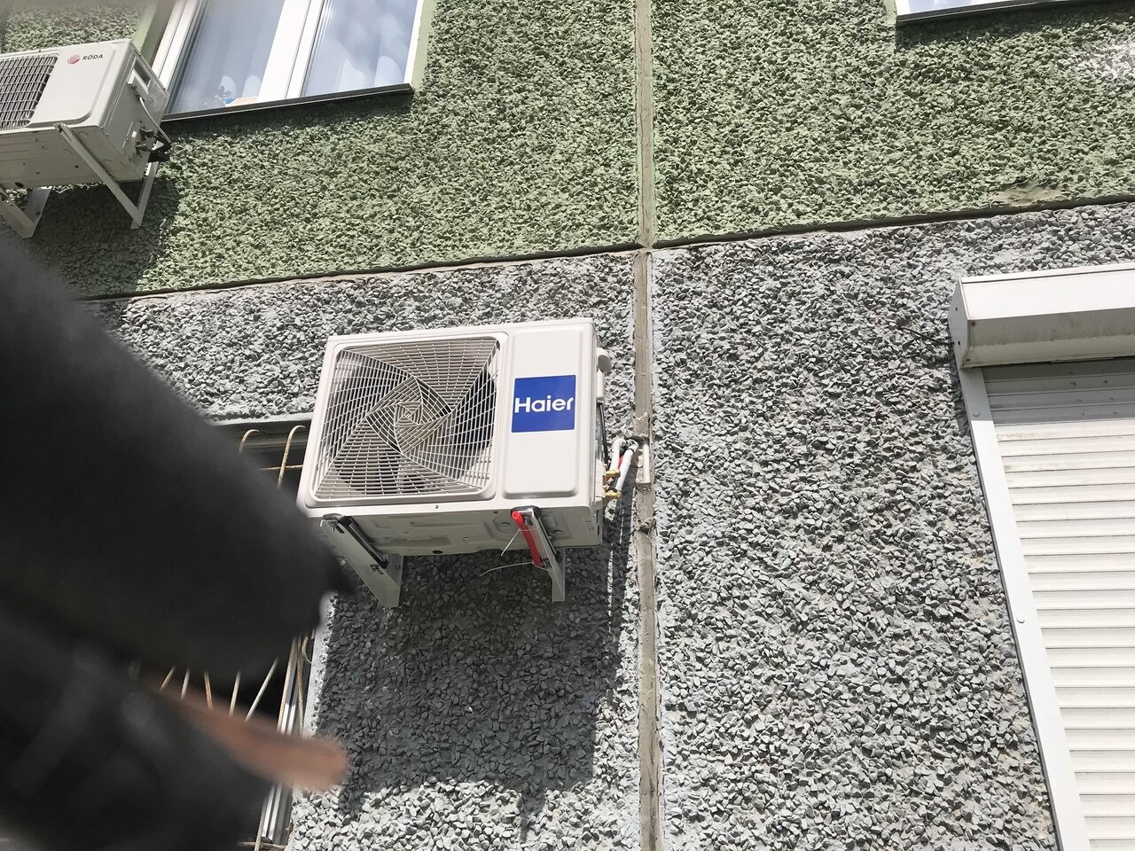 кондиционер haier, haier 12 кондиционер leader inverter наружный блок, кондиционеры, наружный блок кондиционера хаер, блок кондиционера наружный