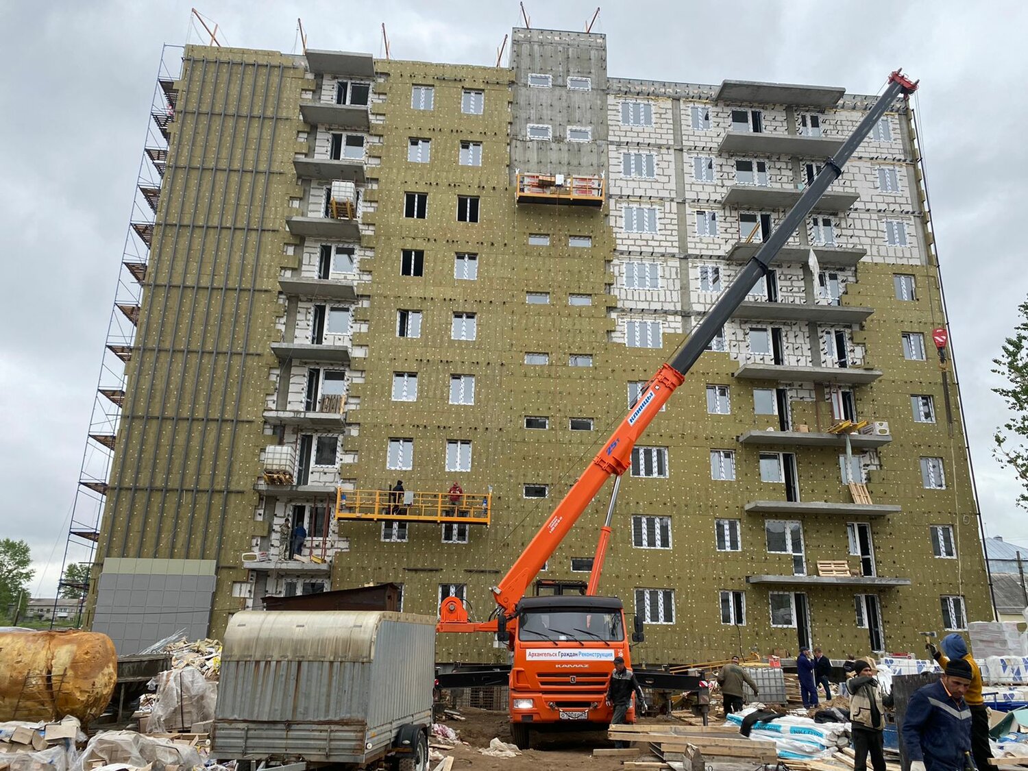 жилой комплекс, строительство, ход строительства, жилой дом, строительство жк