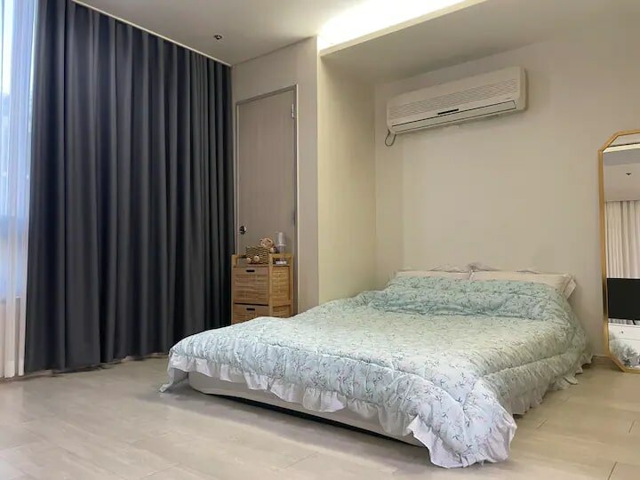 апартаменты, apartments by kravt казань, интерьер, дизайн спальни сибгат, спальня