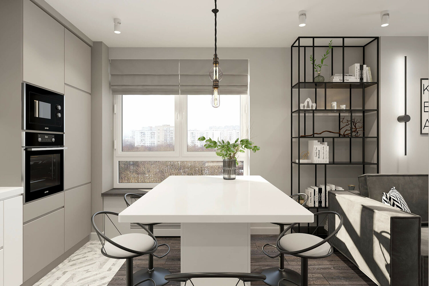 дизайн интерьера, кухня столовая в современном стиле, кухня интерьер, дизайн интерьера кухни, кухня-гостиная дизайн 8 кв.м