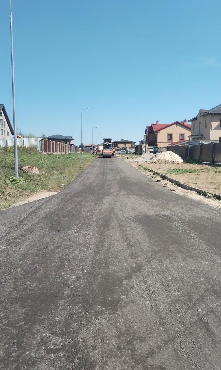 дорога асфальт, участок, асфальтирование дороги, дорога, дорога тротуар