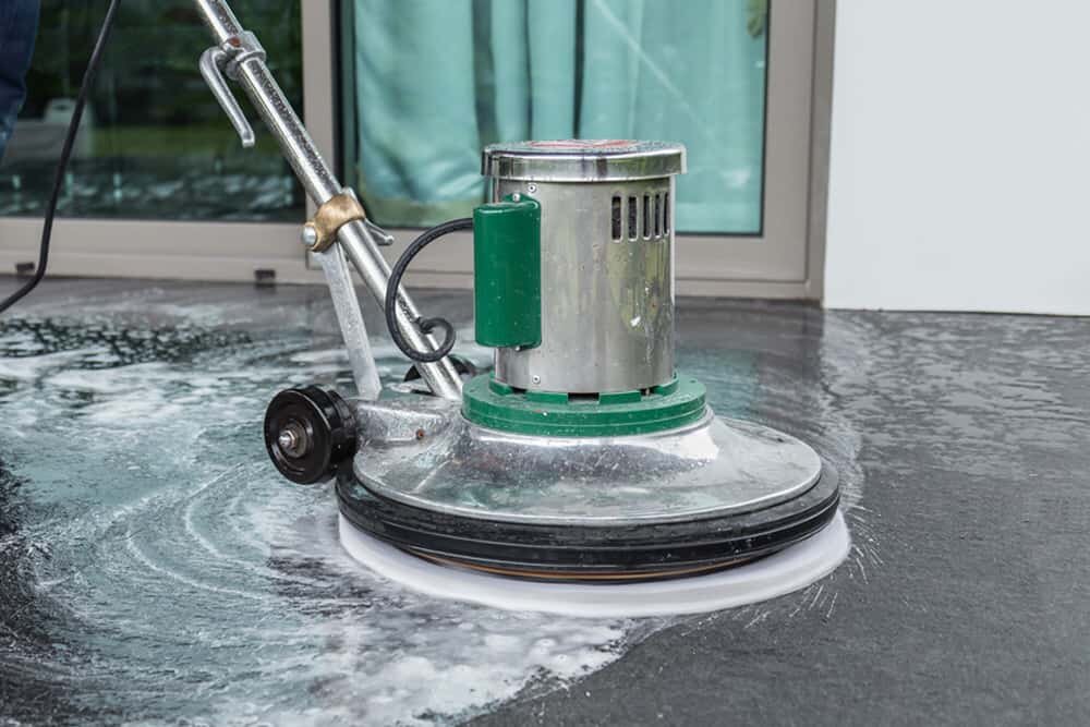 роторная размывка пола, floor clean, прочистка в полу, полировальная машина для гранита, шлифовка пола