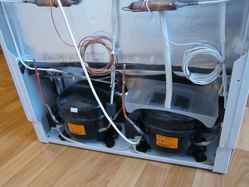 холодильник ноу фрост, холодильник бирюса 633 транспортировочные болты, холодильник, холодильник бу, двухкомпрессорный холодильник