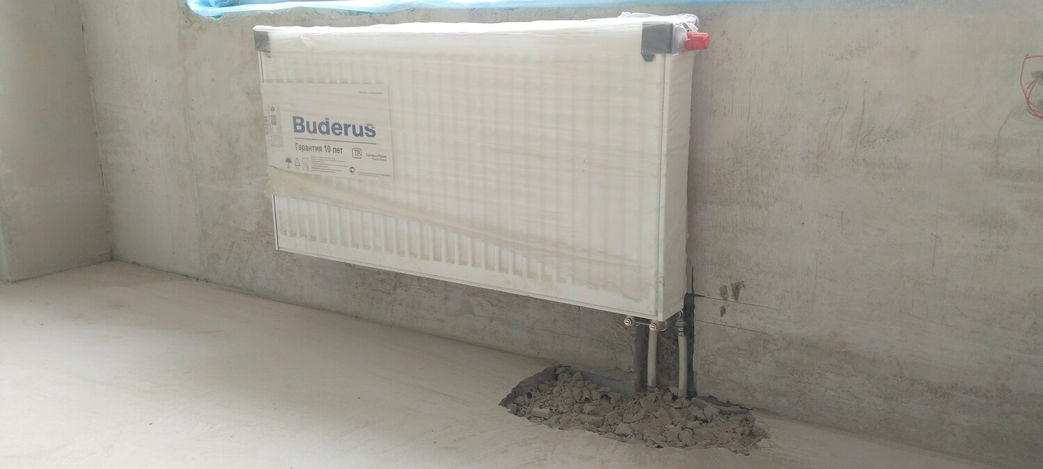 панельный стальной радиатор buderus logatrend, buderus радиаторы, радиатор buderus k-profil 22/500/1000, будерус радиаторы, батарея buderus k-profil 22 крепеж к стене