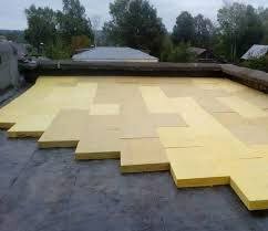 утепление плоской кровли, утеплитель эппс для кровли, утеплитель для плоской кровли, утепление плоской крыши, разуклонка плоской кровли пирог