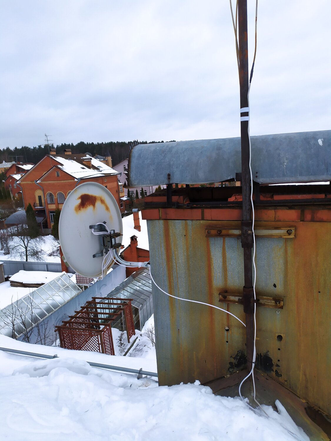 оборудование, бочка, техника, спутниковое телевидение, ёмкость