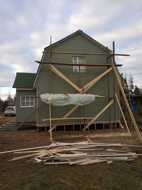дача, дом, загородный дом, в деревне, деревянный дом