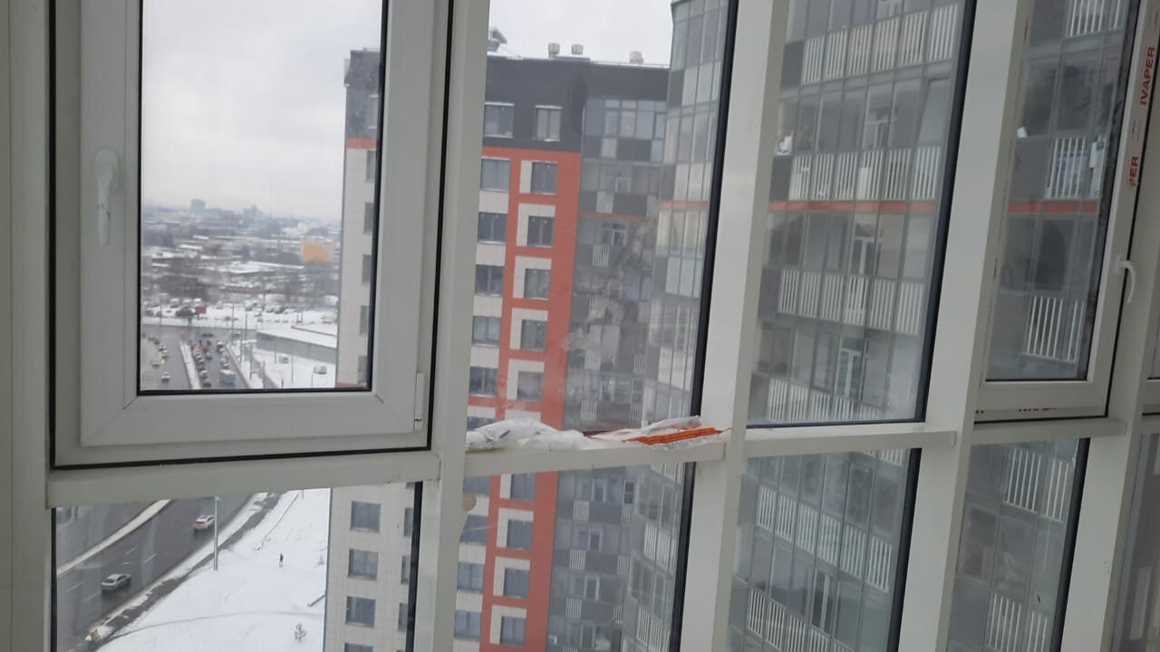 окно, жилой комплекс, теплое остекление в триумф парке балкона, остекление балконов и лоджий, лоджия