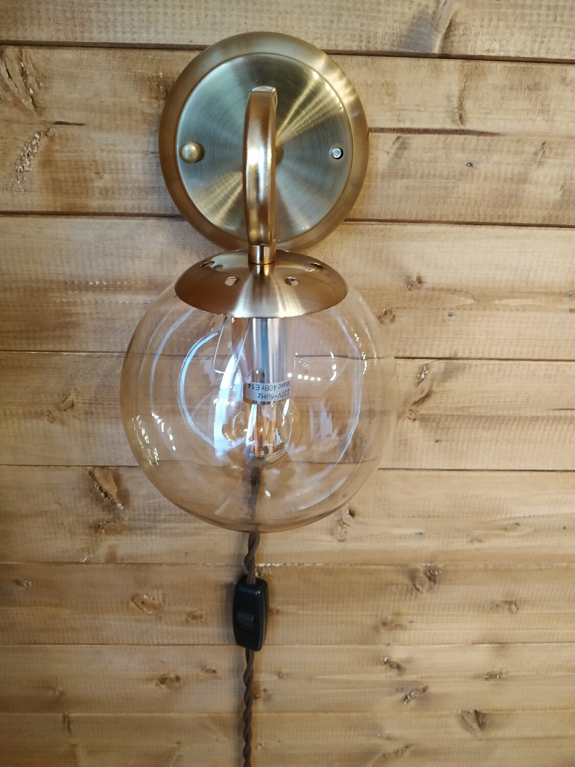 бра modo sconce 2 globes black, светильники бра лофт шар, бра, бра настенная, светильник бра
