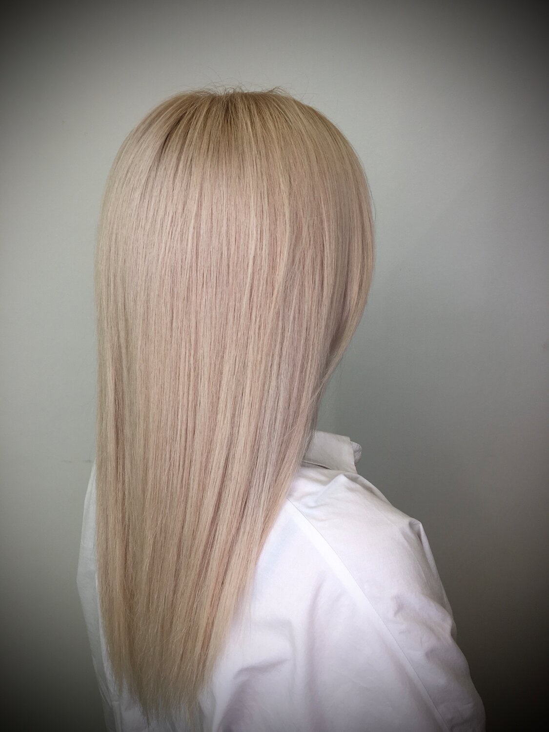 блонд, однотонное окрашивание русых волос, окрашивание волос без осветления, цвет волос, окрашивание волос