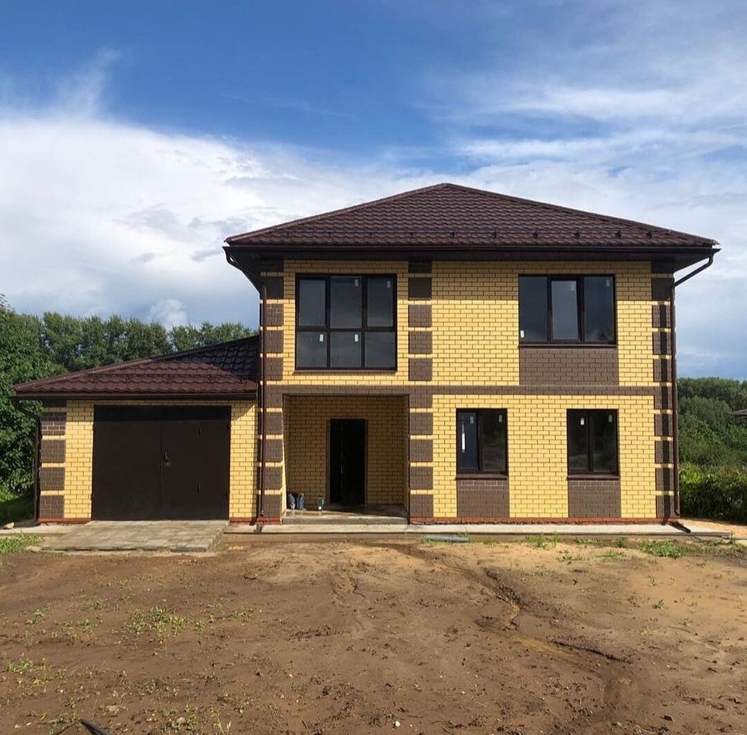 Строительство дома из кирпича