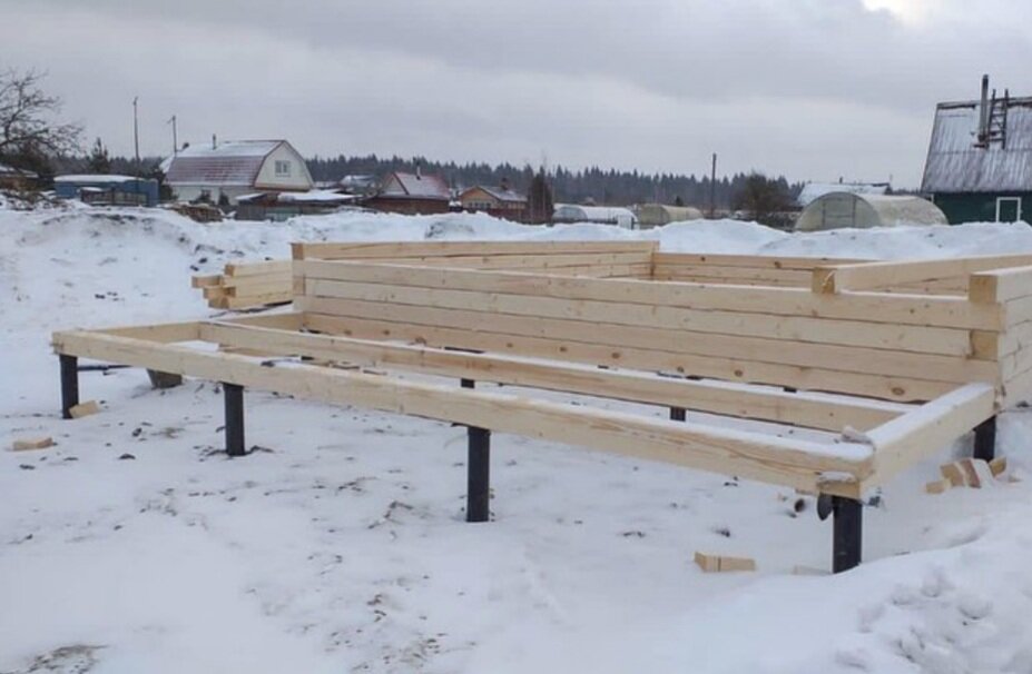 Строительство дома из бруса