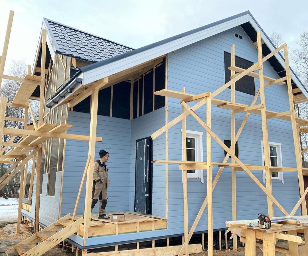 Строительство каркасного дома