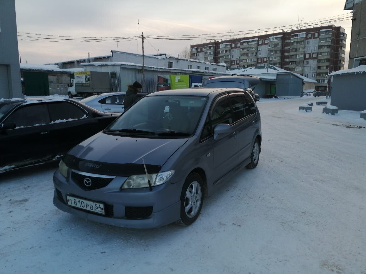 авто, автомобиль, мазда премаси красноярск новая, toyota wish, Mazda Premacy I (CP)