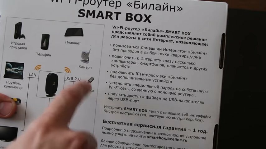 Настройка роутера Билайн