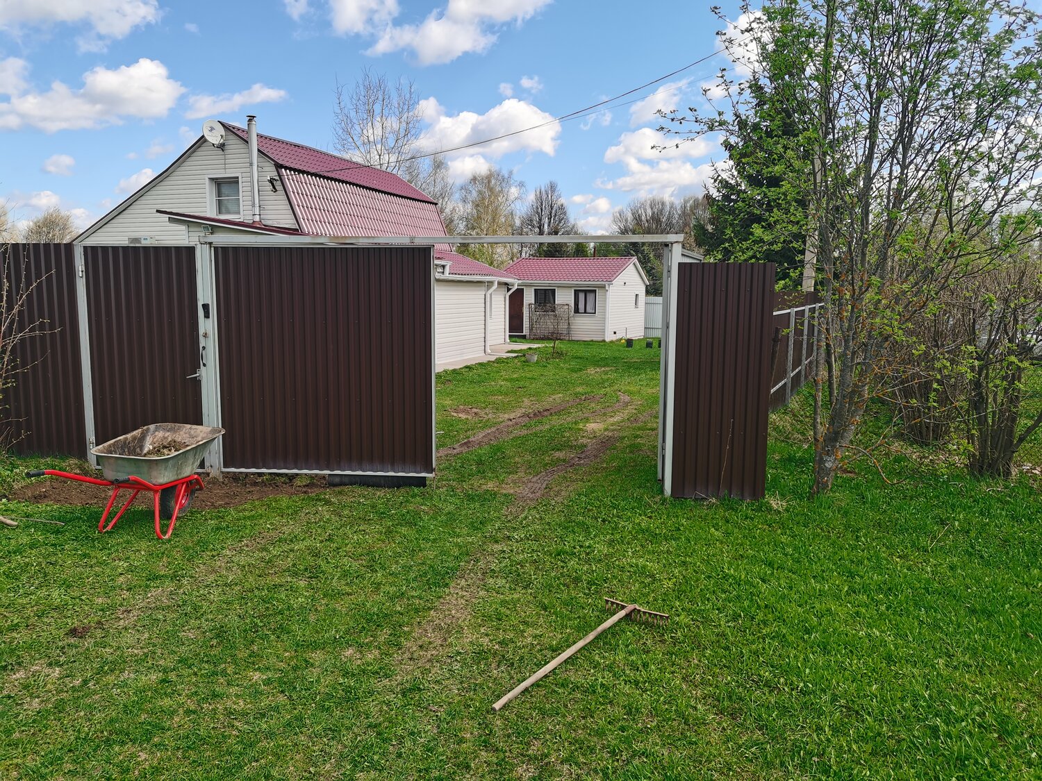 снт ромашка, снт урожай клин, дача, снт ганусово 17, участок