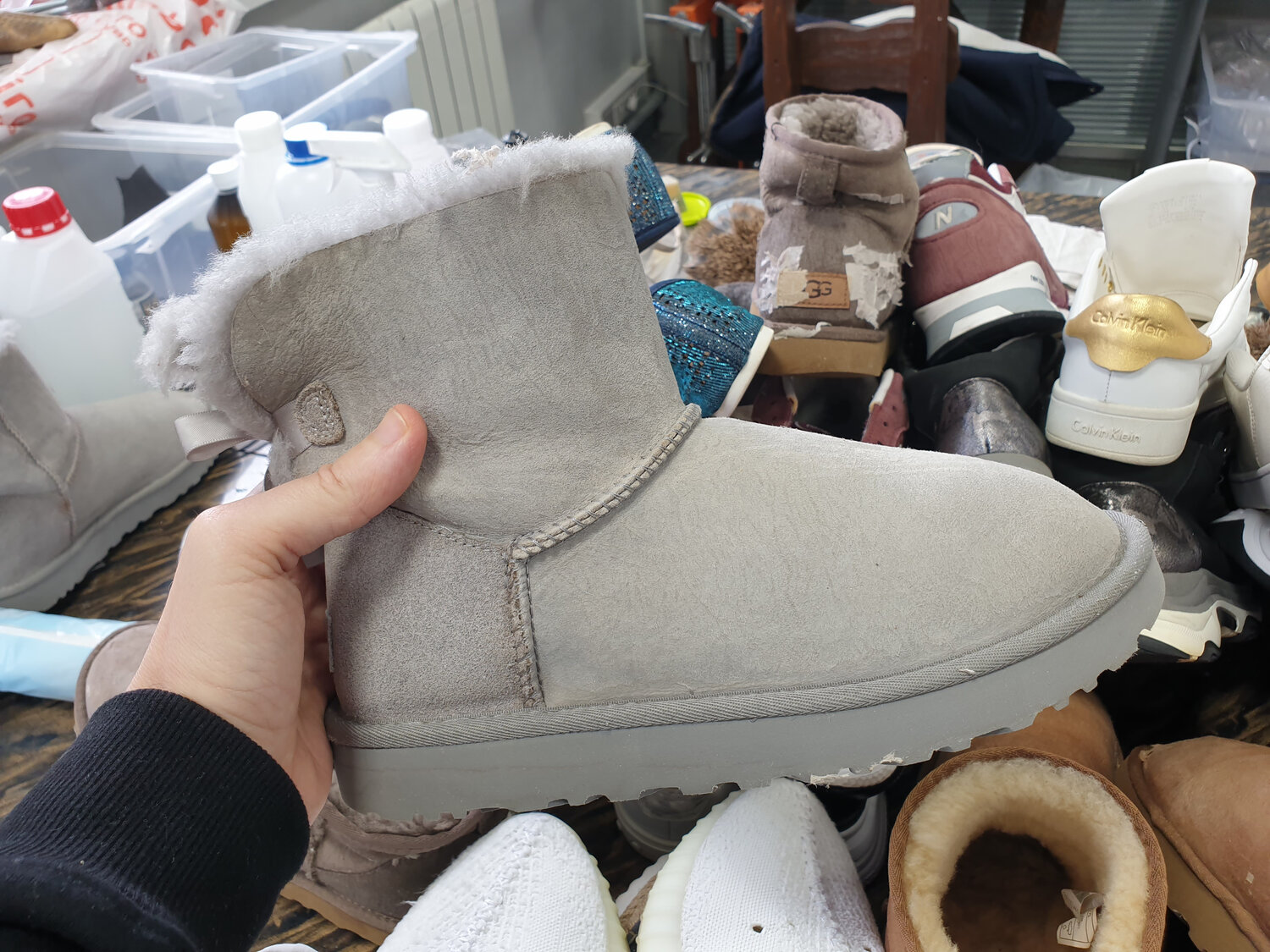 угги, обувь, угги ugg, угги женские зимние серые, ugg