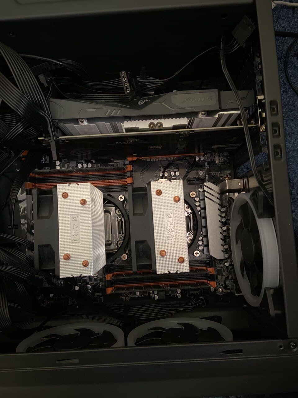 электроника, системник, noctua nh d15 nzxt h510i, деталь, noctua nh-d15 am4