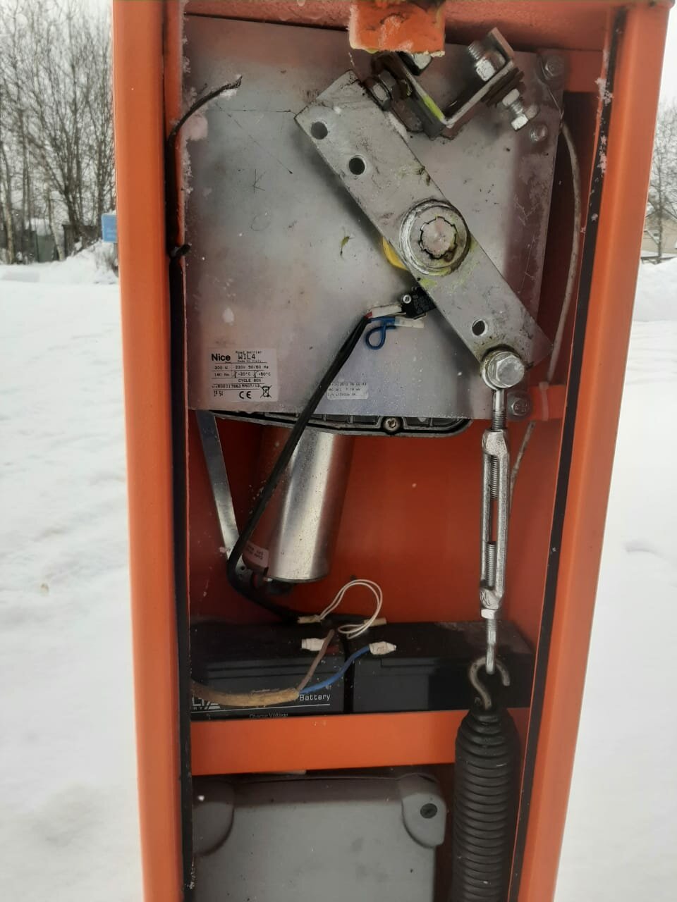 запорное устройство шлагбаума came 6000, механическая часть шлагбаума км g 4000, оборудование, механизм шлагбаума came g4000, шлагбаум came