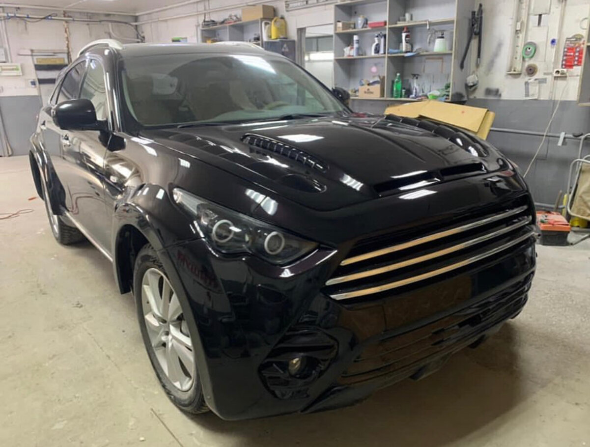 инфинити fx37 черный, инфинити fx37 renegade, infiniti qx70, infiniti qx70 renegade чёрная, Mitsubishi Outlander III Рестайлинг 2