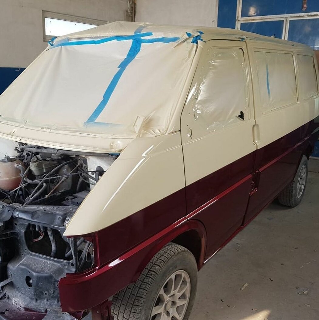 volkswagen transporter, покраска фольксваген транспортер т3, фольксваген т4 раптор, т5 фольксваген брони с инкассаторской, Volkswagen Transporter T4