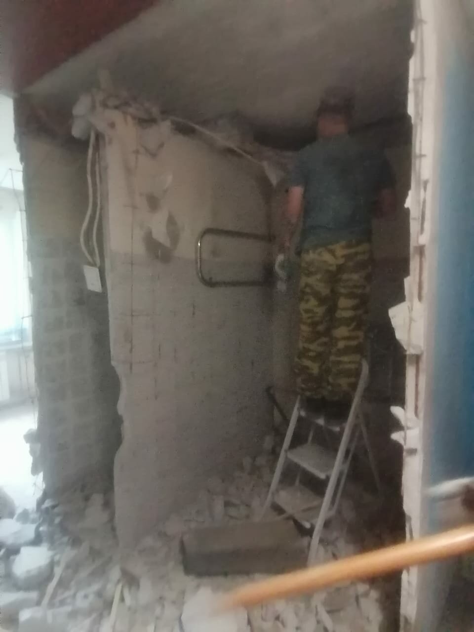 гипсовая сантехкабина п44, сантехкабина в хрущевке, строительство или ремонт, демонтажные работы, в гараже
