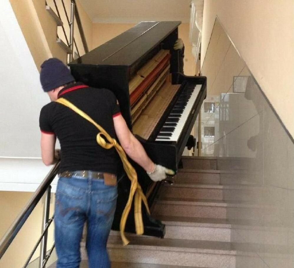 грузчики пианино, фортепиано, пианино, piano, подъем пианино