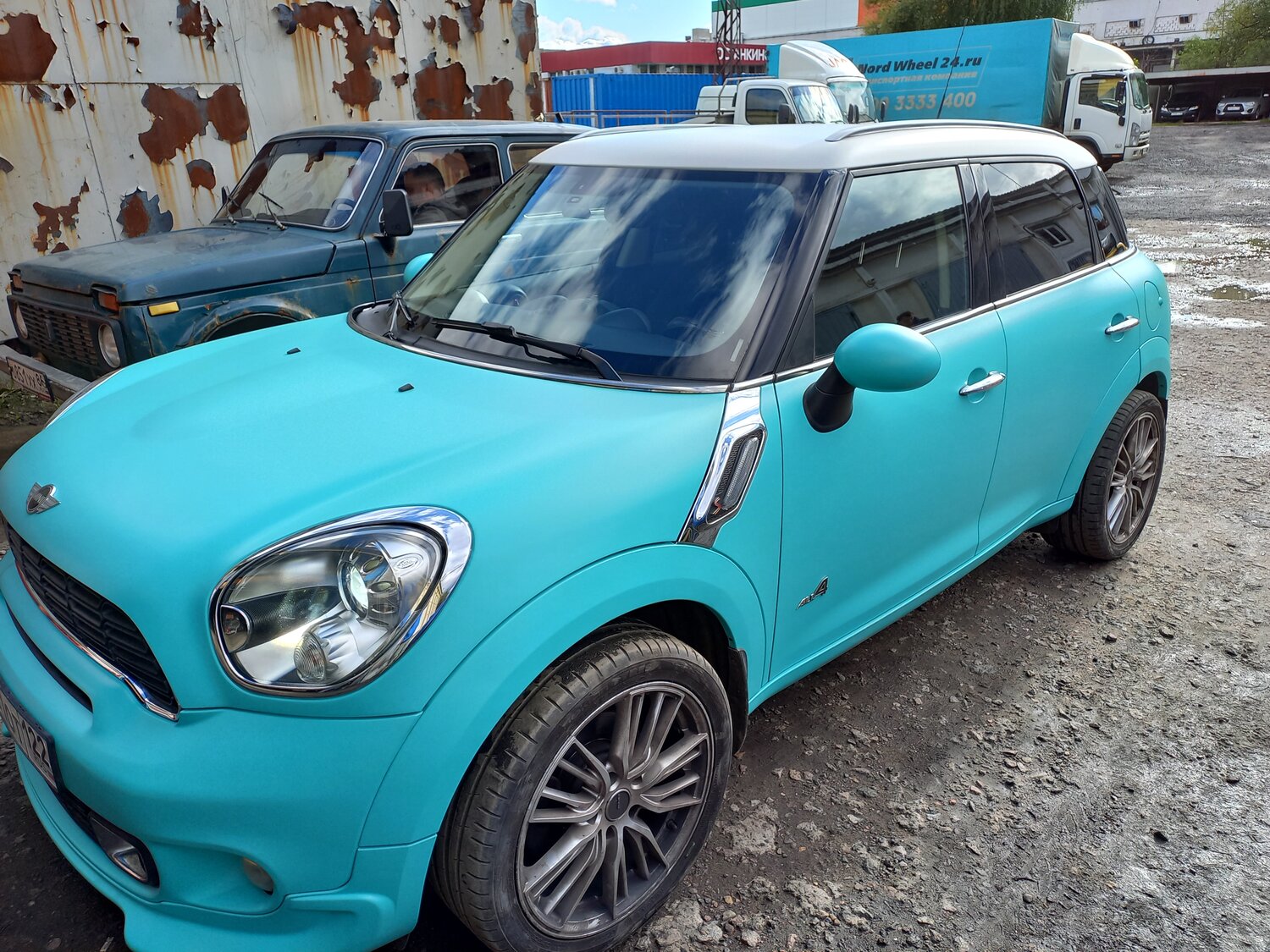 мини купер r53, мини купер голубой, mini hatch ii (r56) cooper s, мини купер 2007, MINI Countryman I