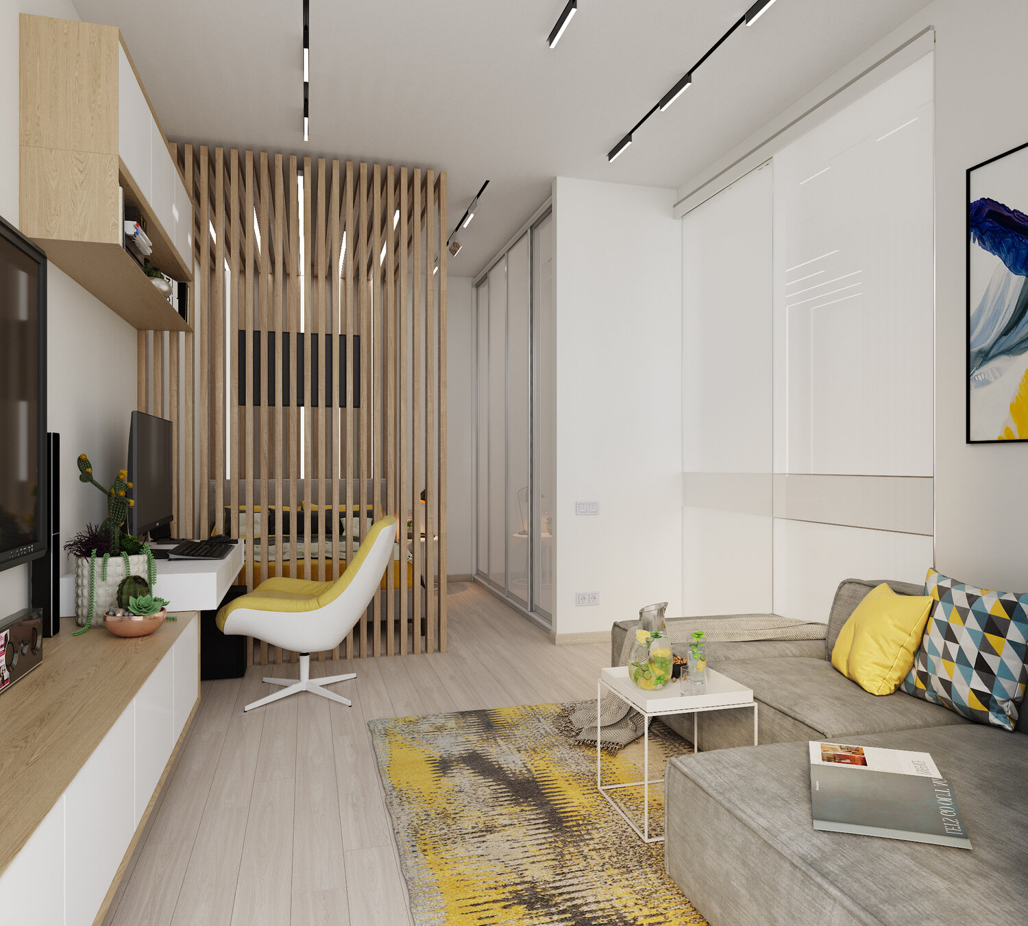 интерьеры однокомнатных квартир в современном стиле, интерьер студии, дизайн интерьера, современный интерьер, дизайн студия интерьера