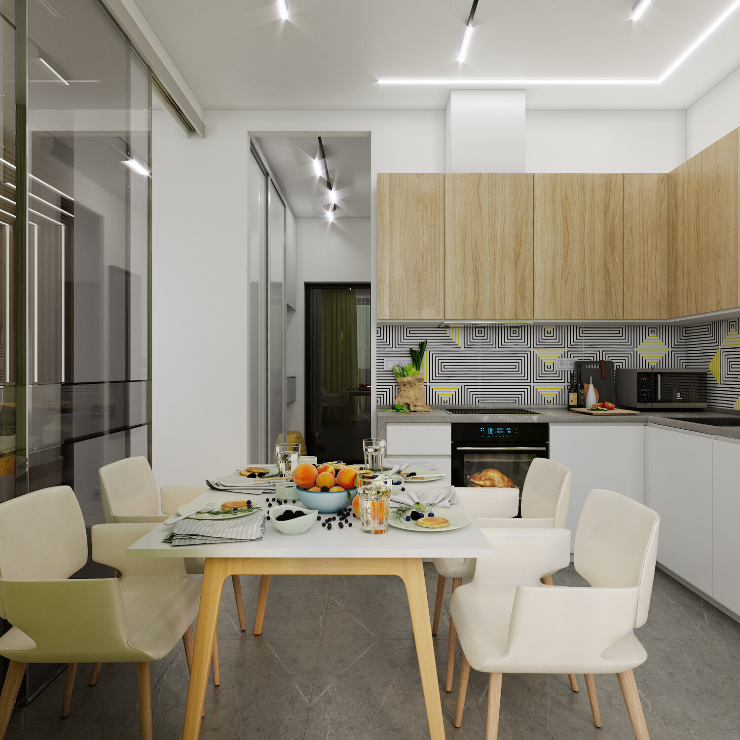 кухня дизайн интерьер, интерьеры кухни в современном стиле, интерьер кухни, кухня в стиле скандинавский, дизайн современной кухни