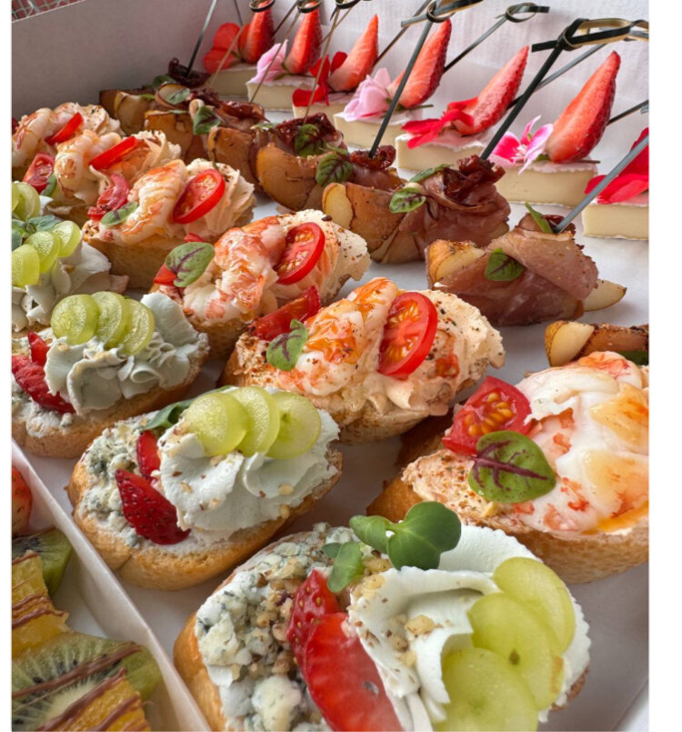 закуски, закуски кейтеринг, мини закуски, вкусные закуски, испанские закуски