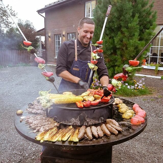 офир мангал, барбекю, готовим на гриле, мангал барбекю, гриль-очаг ofyr