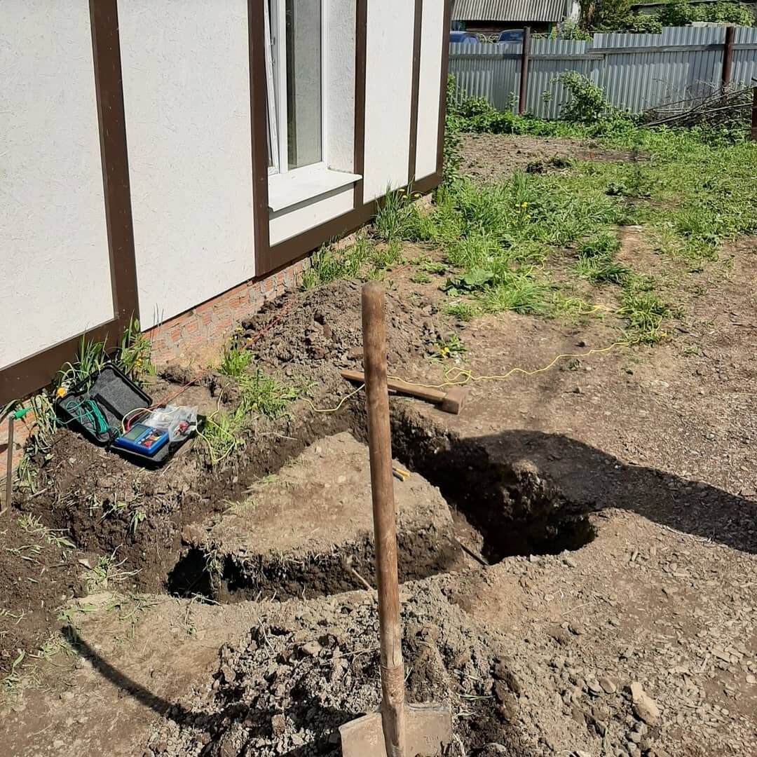 скважина для воды, скважина с адаптером, копка дренажных систем, фундамент под забор, обустройство скважины