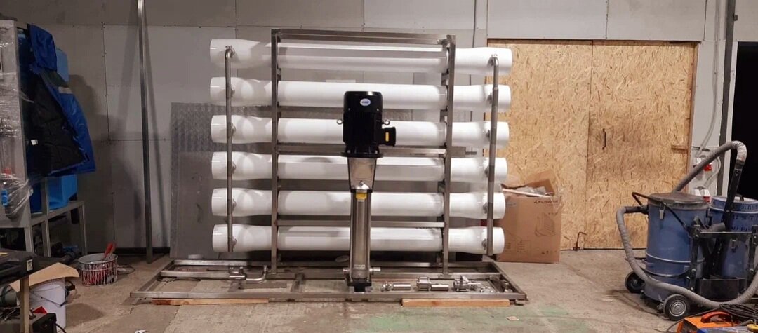 оборудование для очистки воды, система очистки aqc - 100т, reverse osmosis, промышленная водоподготовка, системы очистки воды