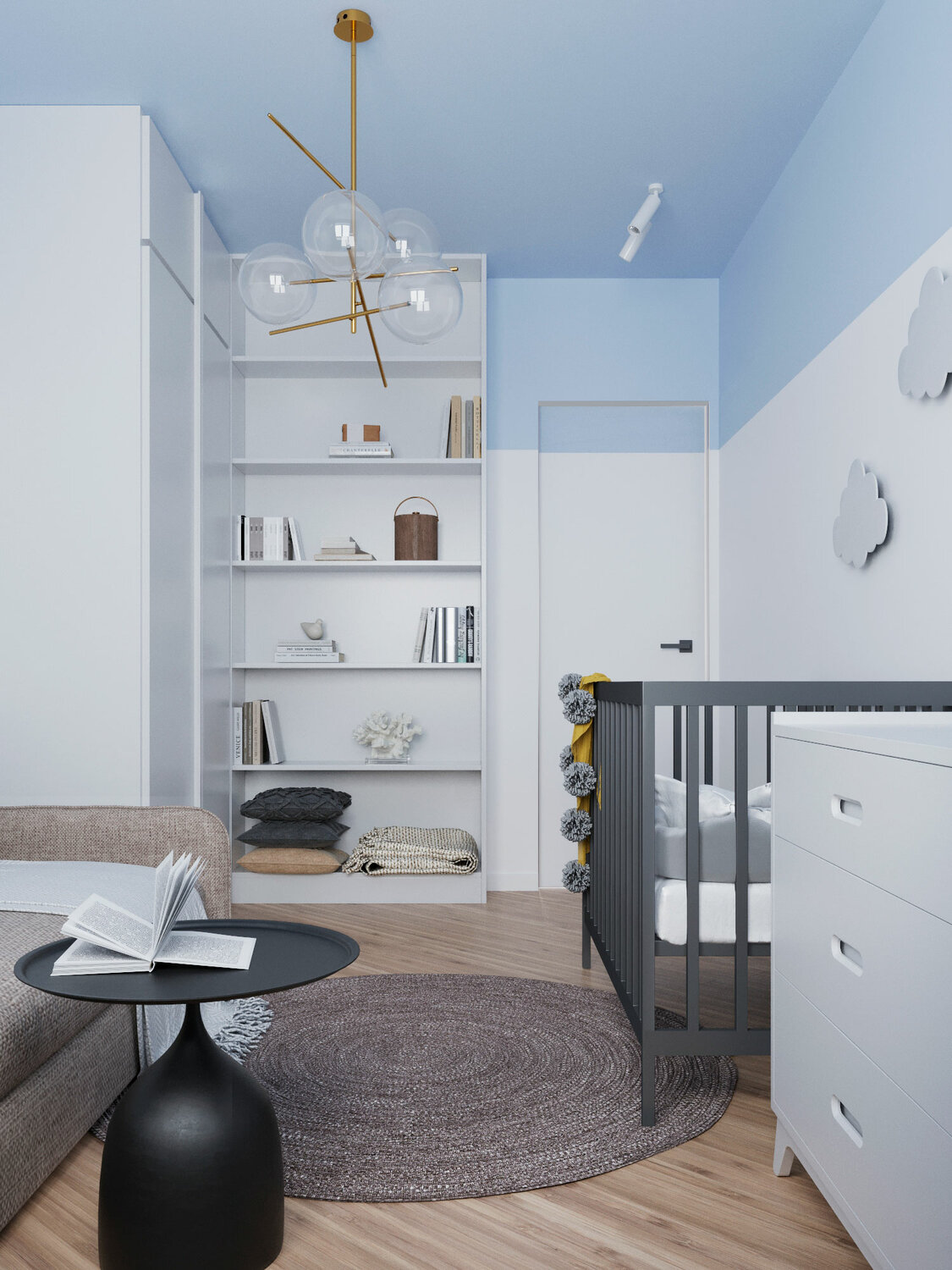 дизайн интерьера, детская интерьер, интерьер квартиры, интерьер леш студии, детская комната для девочки