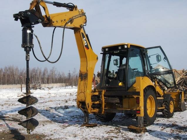 ямобур jcb 3cx, ямобур caterpillar 428e, гидромек экскаватор погрузчик, гидробур катерпиллер, гидромолот/трамбовка сат 428е