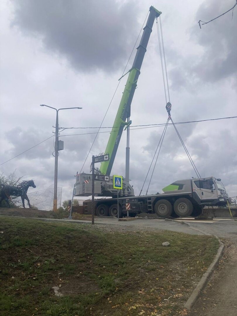 кран зумлион 150 тонн, zoomlion, кран, автокран зумлион, zoomlion ztc 160e