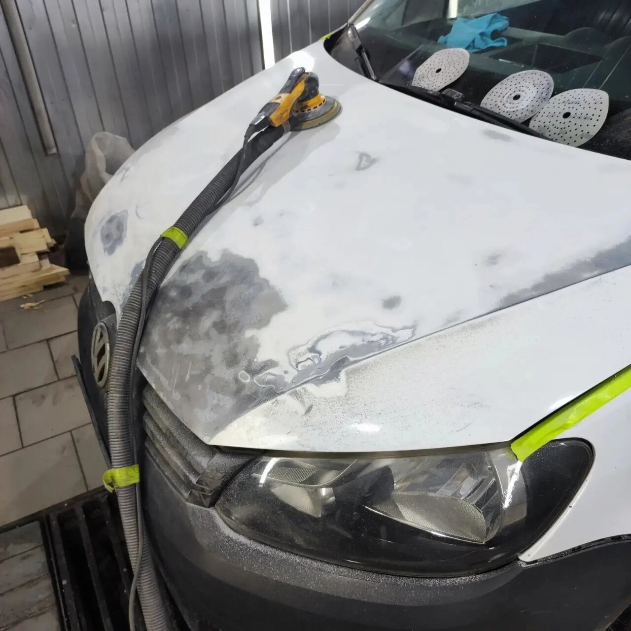 автомобиль, щетка power brush wb 150, оклейка автомобиля перед покраской, авто, подержанные машины