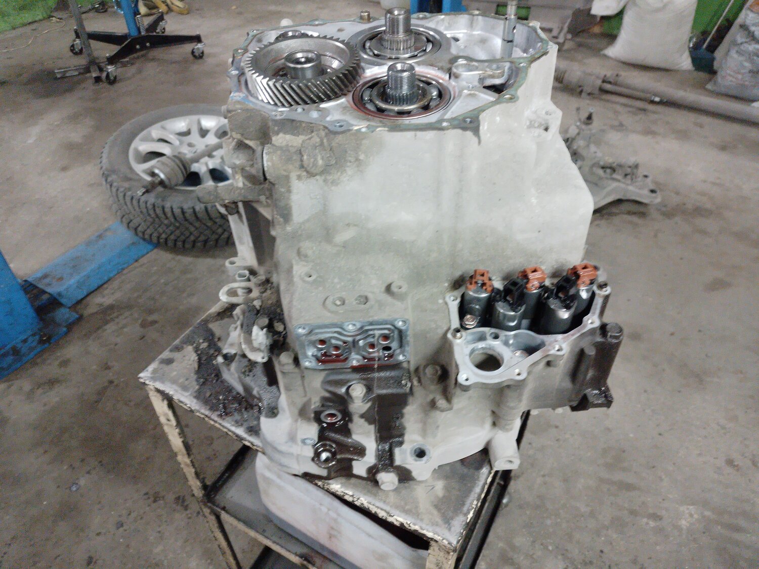 ремонт акпп, акпп, двигатель rotax 787, коробка автомат, коробка передач