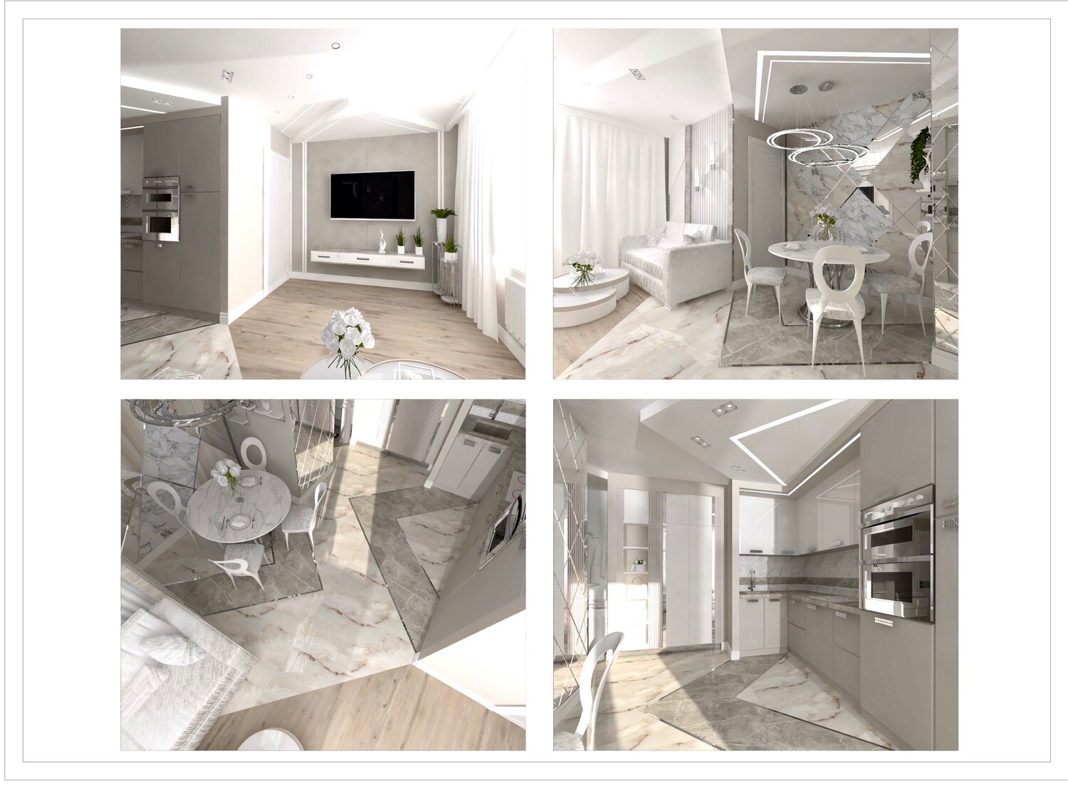 Дизайн-проект интерьера гостиной