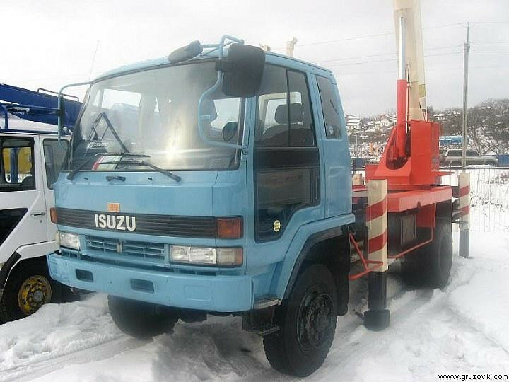 автоэкскаватор isuzu elf, ямобур исузу форвард 4wd, ямобур isuzu forward aichi d706, isuzu forward манипулятор 1993, ямобур isuzu 706