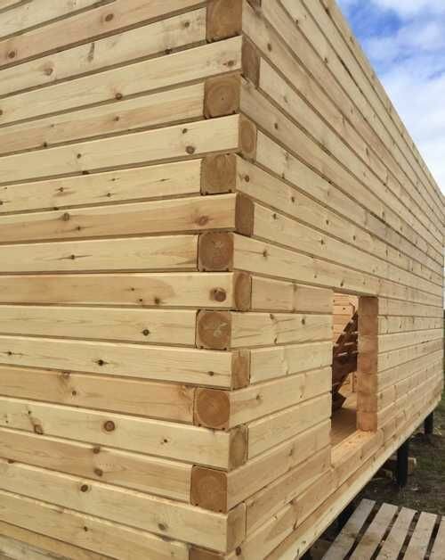 сруб из профилированного бруса 145 на 145, сруб из бруса, сруб из профилированного бруса, сруб из профилированного бруса 200х200, дом из профилированного бруса