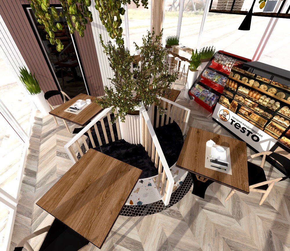 кофейня павильон, мини пекарня павильон, торговый павильон дизайнерский, кофейня кулиничи, здание кафе