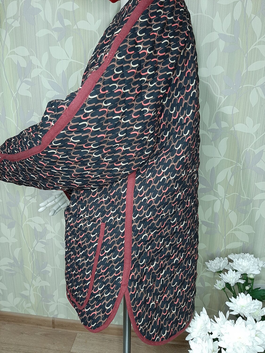 верхняя одежда, одежда, женская одежда, ткань, конверт кокон бурда