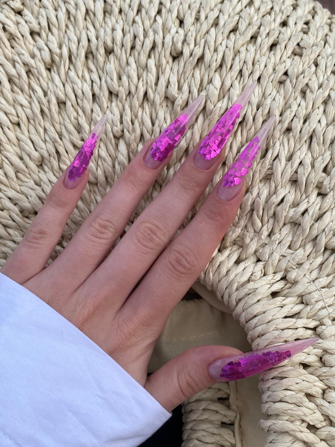 длинные ногти красивые, ногти, модные ногти длинные, ногти длинные, маникюр длинные ногти