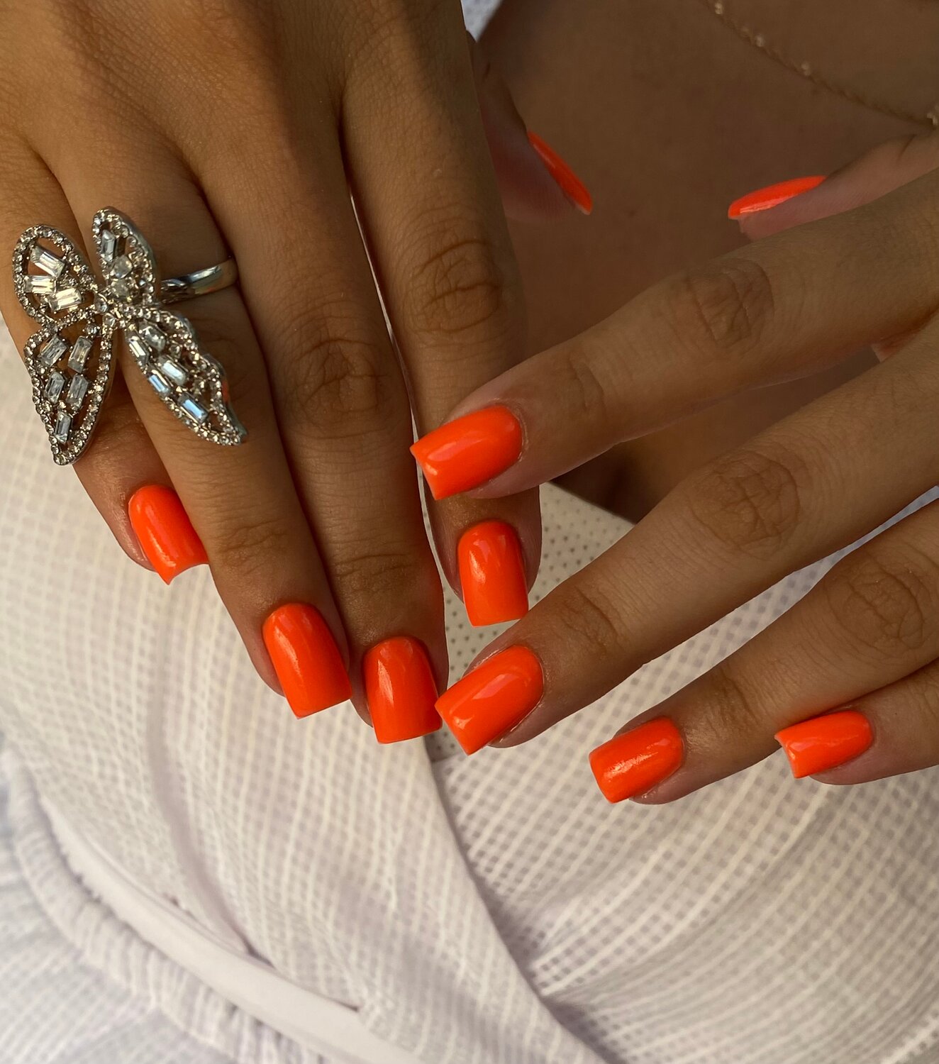ногти оранжевые дизайн, оранжевые ногти, оранжевый маникюр, ногти, маникюр