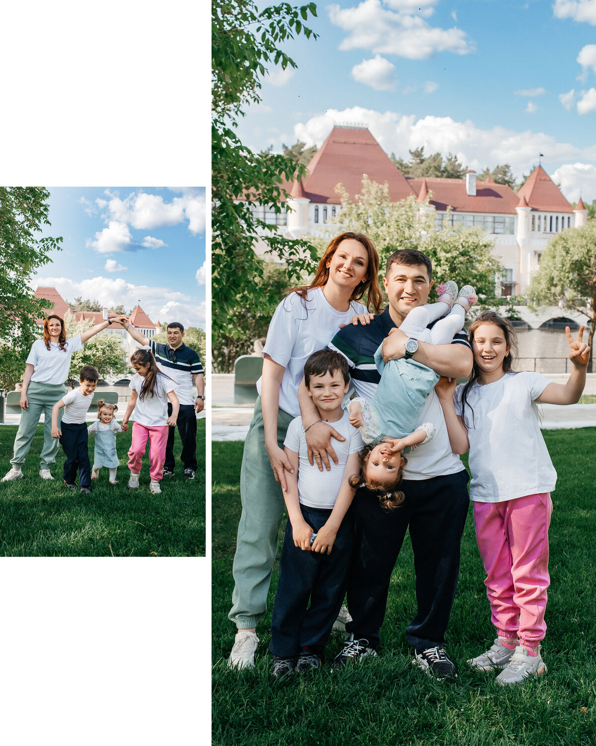 семья большая, семья в доме, муж галины боб сергей корягин, фотосессия семьи, наша большая семья