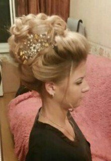 Свадебная прическа