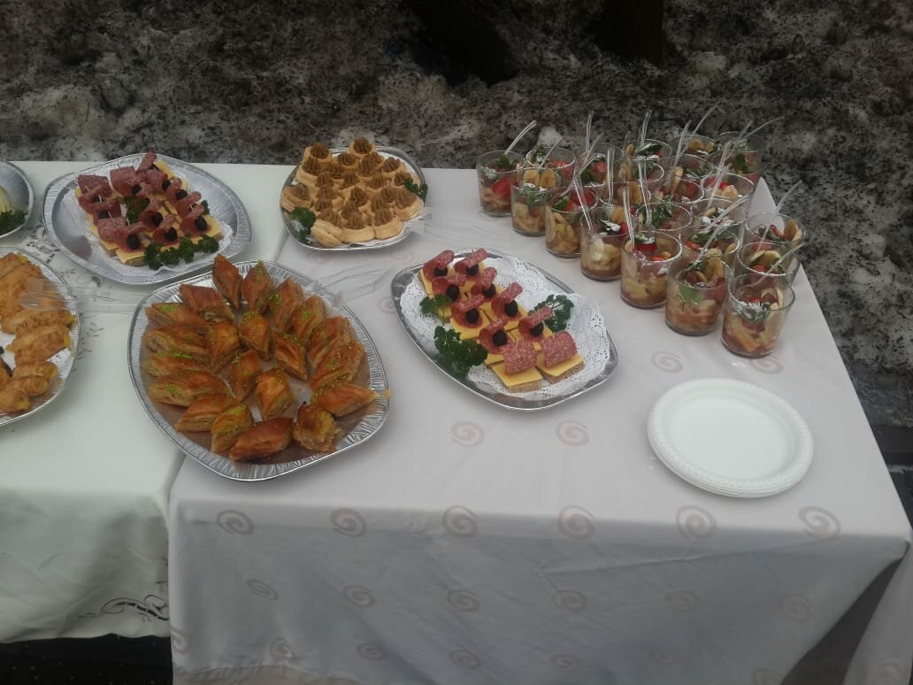 Организация фуршета