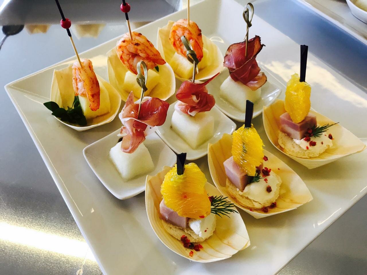 канапе для фуршета, канапе, закусочные канапе, закуска, канапе на детский день рождения